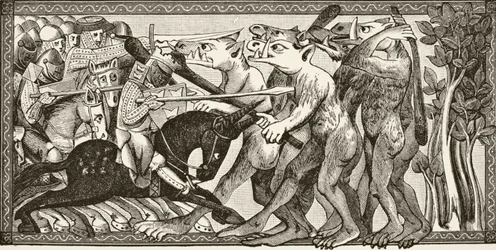 Wie Alexander gegen Männer mit Pferdeköpfen kämpfte, die Rauch aus ihren Mündern spuckten, aus 